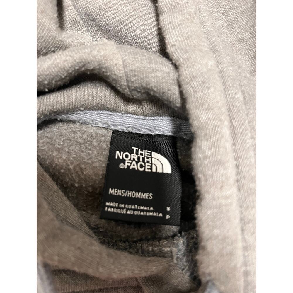 The North Face Hoodie Gray Red Box Logo Never Stop Exploring Men’s S Women’s M - Picture 5 of 9